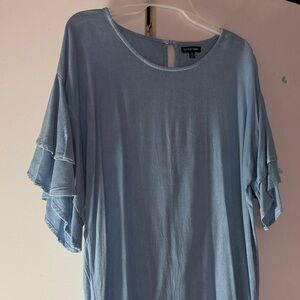 Style Envy Blue Midi Dress